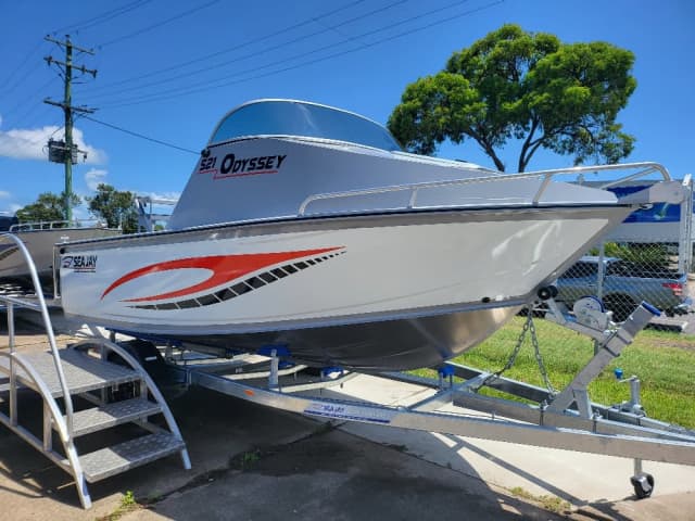 2023 521 Sea Jay Odyssey Yamaha 75hp 1.8LT 4 Stroke Motor ONE ONLY IN ...