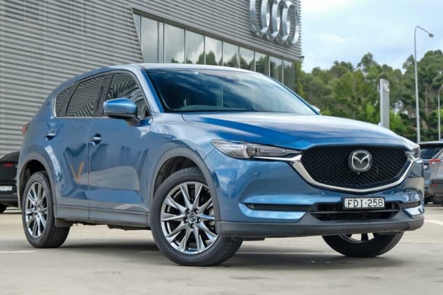 2019 Mazda CX-5 KF4WLA Akera SKYACTIV-Drive i-ACTIV AWD Blue 6 Speed ...