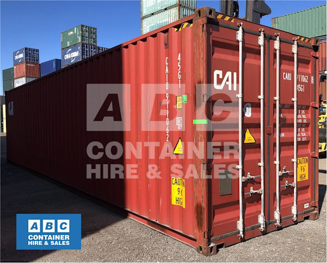 40 Foot HIGH CUBE AGrade Shipping container in Toowoomba