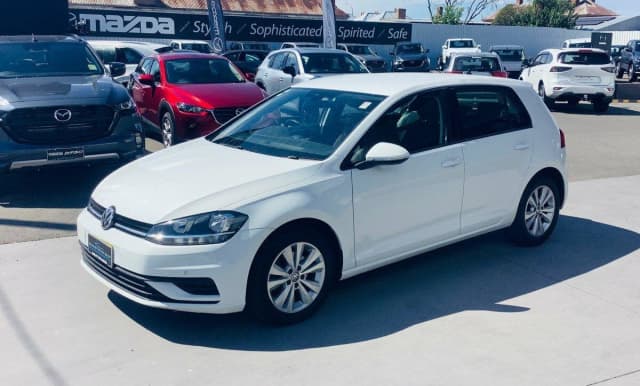 2019 Volkswagen Golf AU MY19 110 TSI Trendline White 7 Speed Auto ...