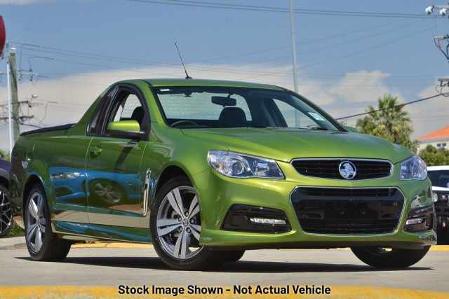 2015 Holden Ute VF MY15 SV6 Ute Green 6 Speed Sports Automatic Utility ...