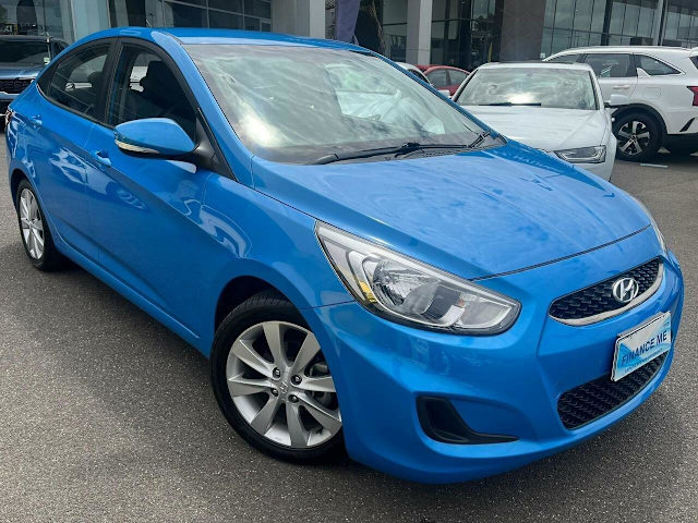 2019 Hyundai Accent RB6 MY19 Sport Blue 6 Speed Sports Automatic Sedan ...