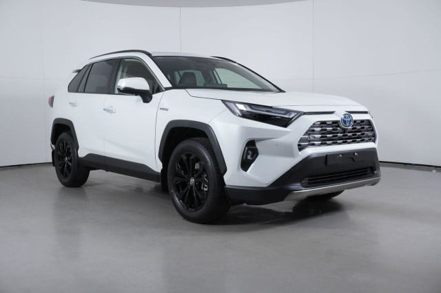 2023 Toyota RAV4 Axah54R Cruiser (AWD) Hybrid White Continuous Variable ...