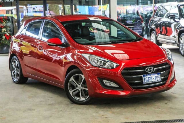 2017 Hyundai i30 GD4 Series II Active X Red Steptronic Hatchback | Cars ...