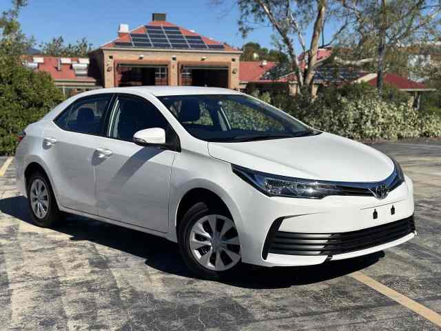 2019 Toyota Corolla ZRE172R MY17 Ascent White 7 Speed CVT Auto ...