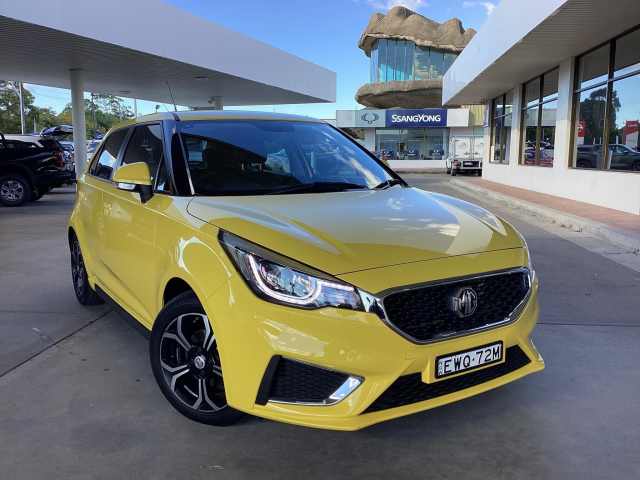 2022 MG MG3 SZP1 MY22 Excite Yellow 4 Speed Automatic Hatchback | Cars ...