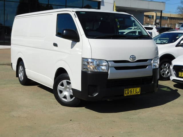 2018 Toyota HiAce KDH201R MY16 LWB White 4 Speed Automatic Van | Cars ...