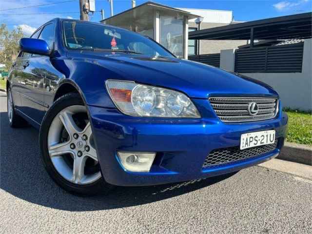 1999 Lexus IS200 GXE10R Blue 4 Speed Automatic Sedan | Cars, Vans ...