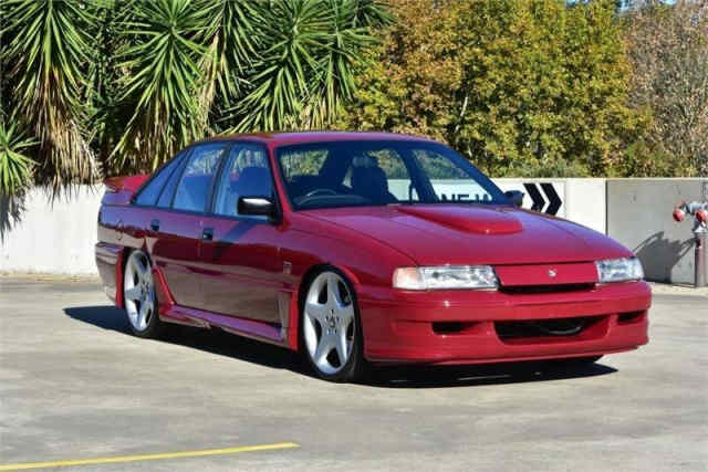 1991 Holden Commodore VN Executive Red 4 Speed Automatic Sedan | Cars ...