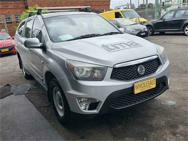 2012 Ssangyong Actyon Sports Q100 MY12 Tradie Silver 6 Speed Manual ...