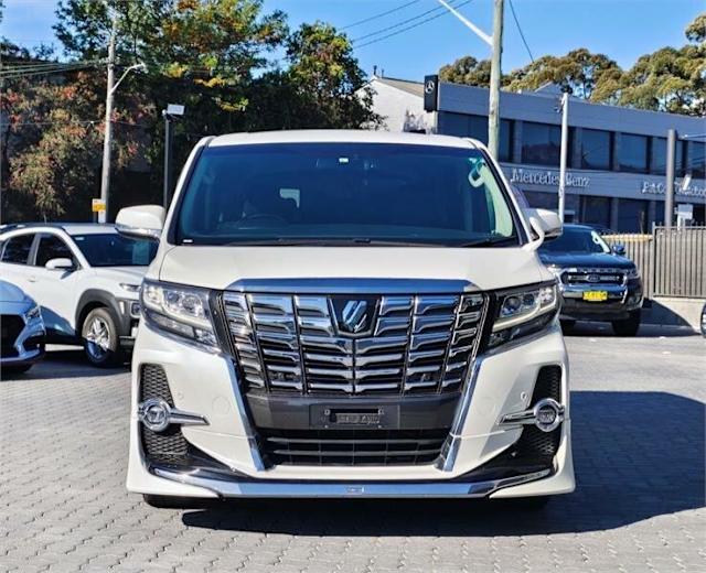 2017 Toyota Alphard ALPHARD SC AGH30 2.5L White Continuous Variable ...