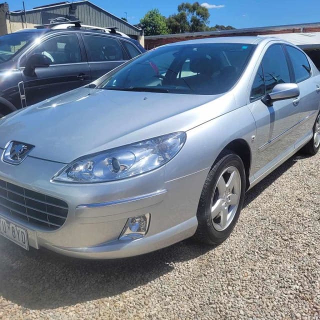 2010 Peugeot 407 MY09 Upgrade SR HDi Silver 6 Speed Automatic Tiptronic ...