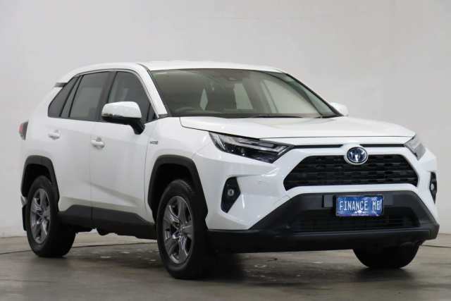 2022 Toyota RAV4 Axah54R GX eFour White 6 Speed Constant Variable Wagon ...