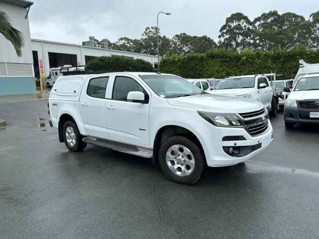 2018 Holden Colorado RG MY18 LT Pickup Crew Cab White 6 Speed Sports ...