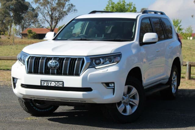 2021 Toyota Landcruiser Prado GDJ150R GXL Glacier White 6 Speed ...