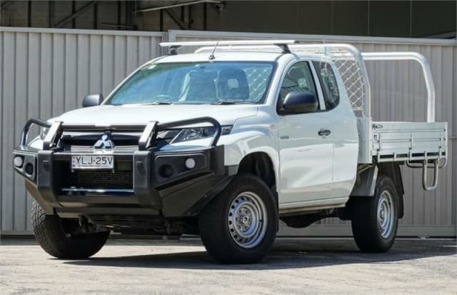 2021 Mitsubishi Triton MR MY21 GLX (4x4) White 6 Speed Manual Club Cab ...