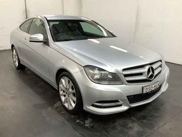 2012 Mercedes-Benz C180 W204 MY12 BE Iridium Silver 7 Speed Automatic G ...