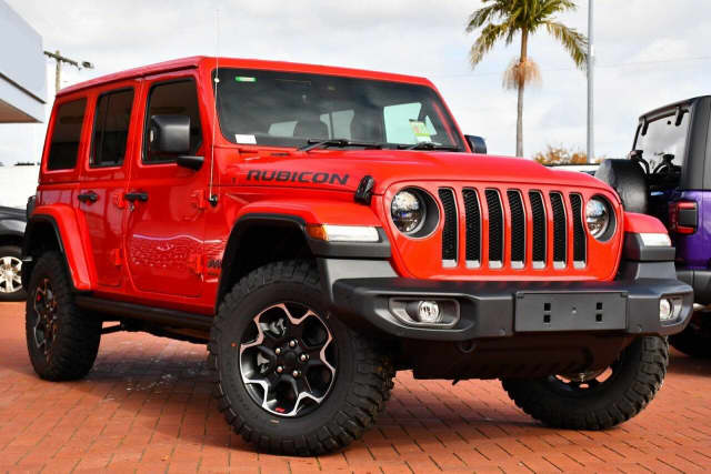 2023 Jeep Wrangler JL MY23 Unlimited Rubicon Firecracker Red 8 Speed ...