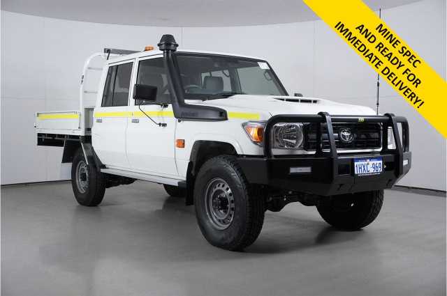 2023 Toyota Landcruiser 70 Series Vdjl79R LC79 Workmate White 5 Speed ...