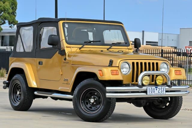 2003 Jeep Wrangler TJ MY2003 Sport Gold 5 Speed Manual Softtop | Cars, Vans  & Utes | Gumtree Australia Cardinia Area - Pakenham | 1310275579
