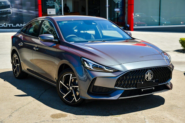 2024 MG MG5 AP32 MY24 Essence Misty Grey 7 Speed Sports Automatic Dual ...