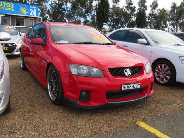 2010 Holden Commodore VE II SS Red 6 Speed Sports Automatic Sedan ...