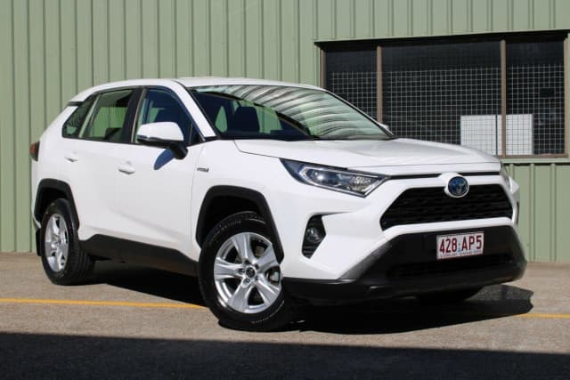 2020 Toyota RAV4 Axah54R GX eFour White 6 Speed Constant Variable Wagon ...