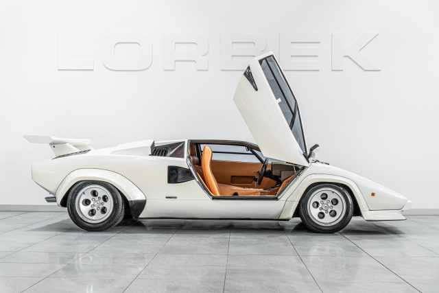 1981 Lamborghini Countach LP400 S Series II White Pearl 5 Speed Manual ...