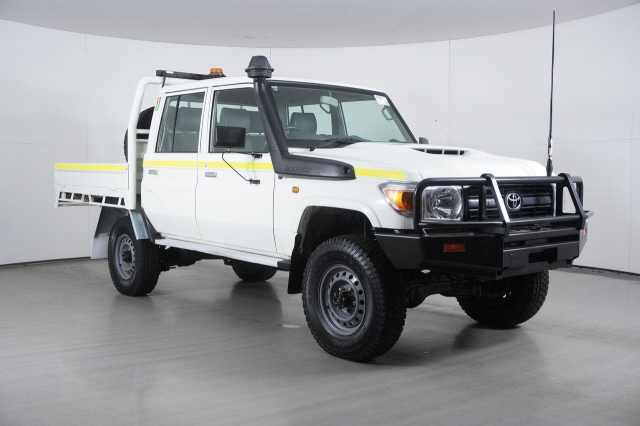 2021 Toyota Landcruiser 70 Series VDJ79R Workmate White 5 Speed Manual ...