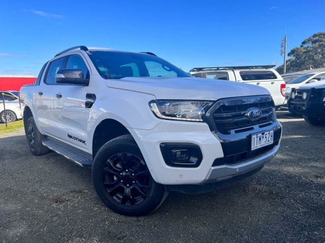 2021 Ford Ranger PX MkIII 2021.25MY Wildtrak White 10 Speed Sports ...