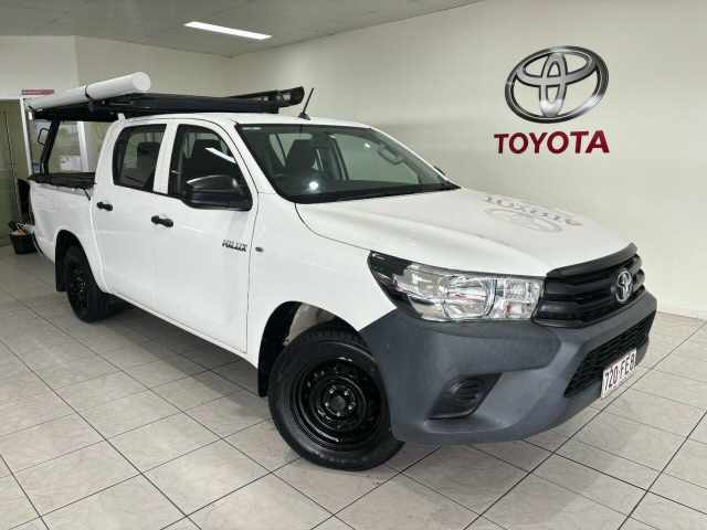 2017 Toyota Hilux (No Series) Workmate Glacier White 5 Speed Manual ...