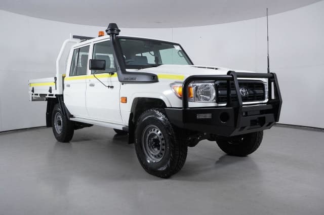 2023 Toyota Landcruiser 70 Series Vdjl79R LC79 Workmate White 5 Speed ...