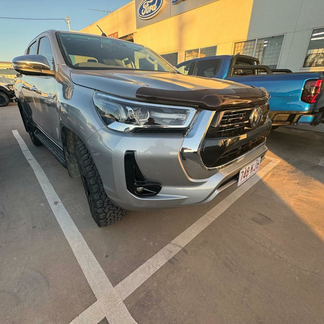 2020 Toyota Hilux GUN126R SR5 Double Cab Silver 6 Speed Sports