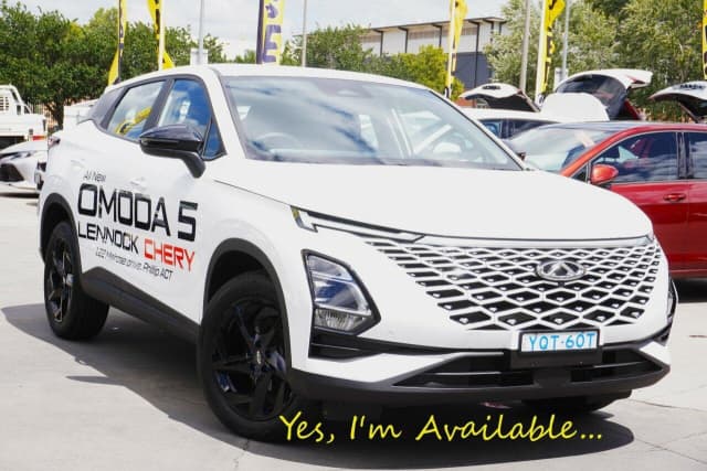 2023 Chery Omoda 5 T19C MY23 BX Lunar White 9 Speed Constant