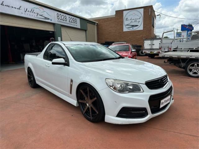 2015 Holden Ute VF II SV6 White 6 Speed Automatic Utility | Cars, Vans ...