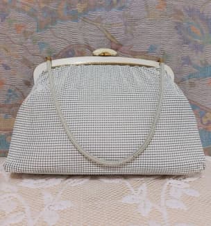 Vintage White Oroton West Germany Mesh Bag | Collectables