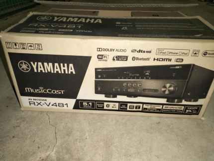 Yamaha RX-V481 5.1 Channel AV Receiver New in Box - Radios