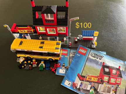 Lego Town City 7641 City Corner Bus, shop,skateboard minifigures | - Indoor | Gumtree Australia Brisbane North East Bridgeman Downs | 1313442382