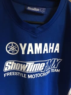YAMAHA FMX Freestyle Motocross Team Shirt Mens Size L Large Tops