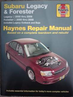 subaru legacy 2005 service manual