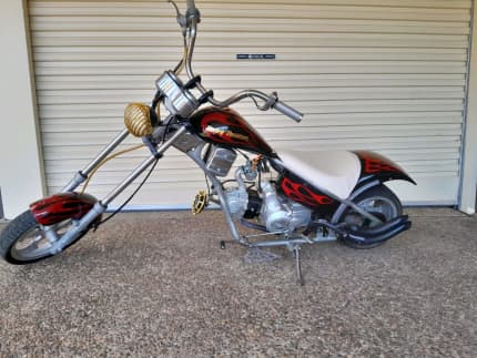 mini chopper 110cc running 