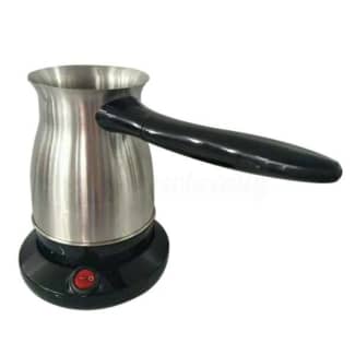 220V Stainless Steel Electric Turkish Coffee Maker Machine Espresso Moka Pot  EU Plug