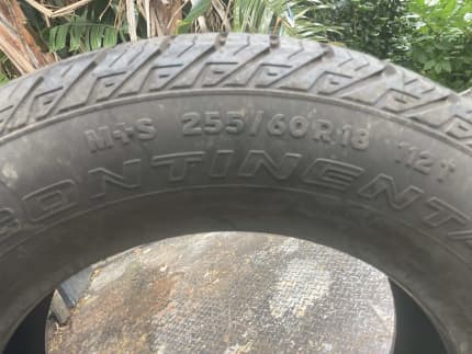 Continental tire cross contact 255 60 r18 for SUV