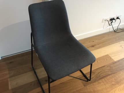 Kmart grey best sale dining chair