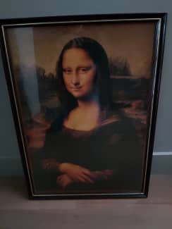 Framed Mona Lisa Print, Art, Gumtree Australia Moonee Valley - Moonee  Ponds
