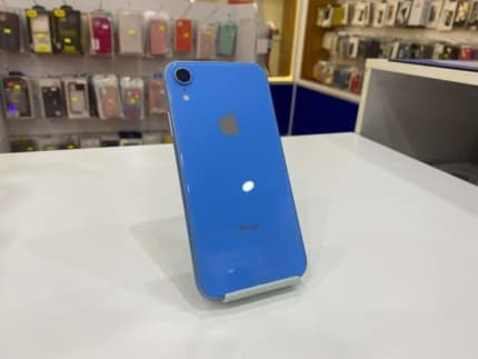 iPhone XR 128GB BLUE EXCELLENT CONDITION NO FACE ID Warranty