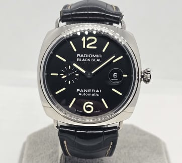 Panerai Radiomir Black Seal Automatic Date PAM00287 GST INC