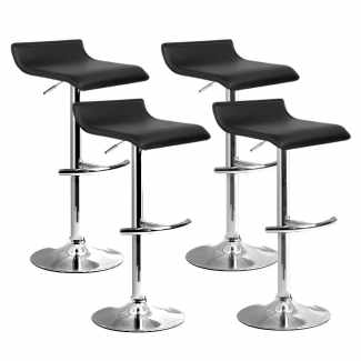 4x Bar Stools Adjustable Gas Lift Chairs Black Stools Bar stools in Meadow Heights VIC Gumtree Australia