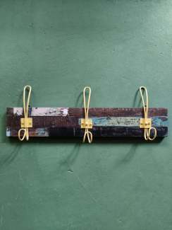 Beautiful Australian made Coat Rack / Coat Hooks