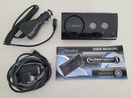 BlueAnt Supertooth 3 bluetooth car handsfree kit Audio GPS